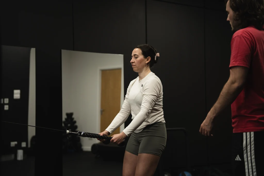 Bristol Biomechanics specialist assessing movement and body mechanics
